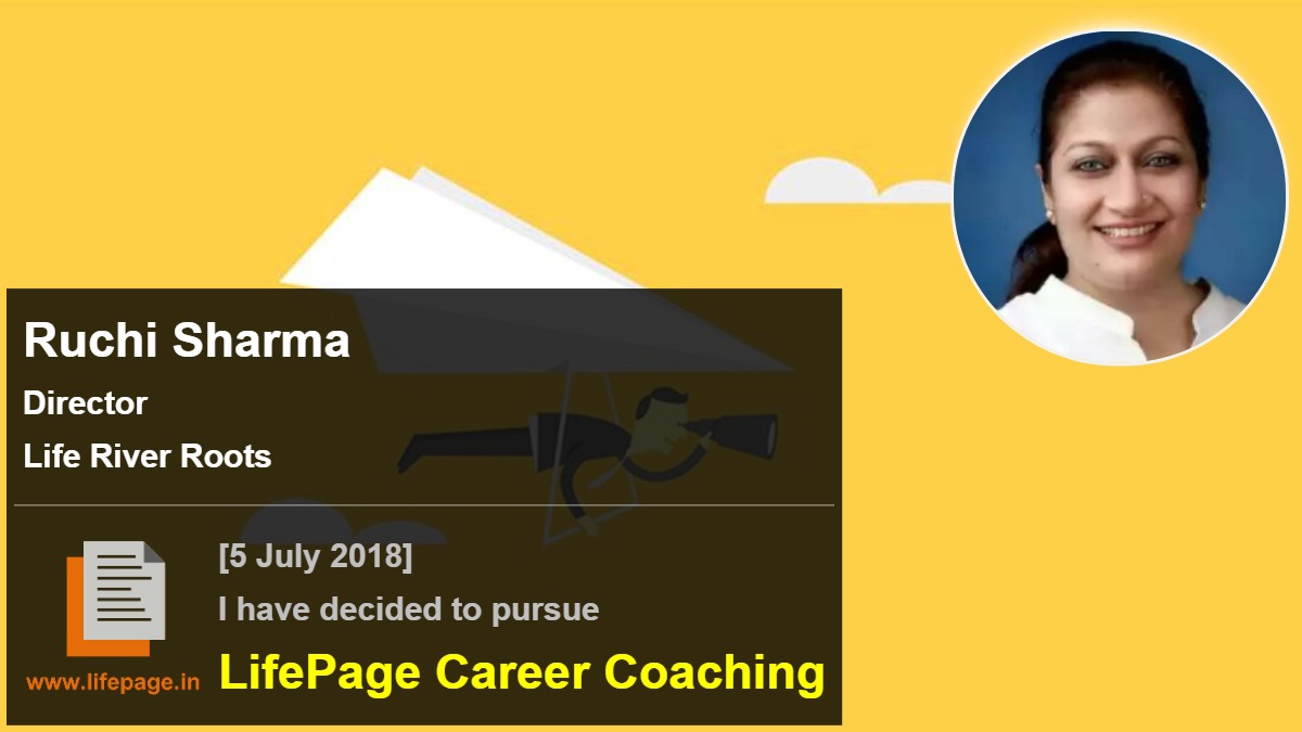 Ruchi Sharma | Working Professional Testimonial | LifePage Career Plan